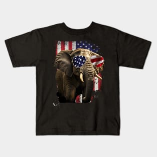 Majestic Marvels Elephant Chronicles, Stylish Tee Extravaganza Kids T-Shirt